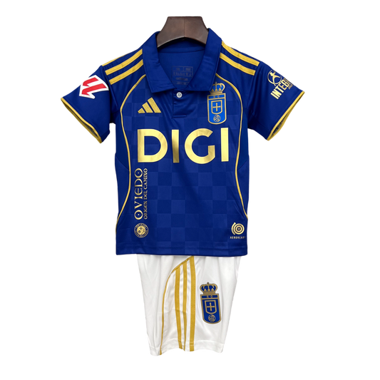 Conjunto Niño/a Real Oviedo 2025/2026 - Local