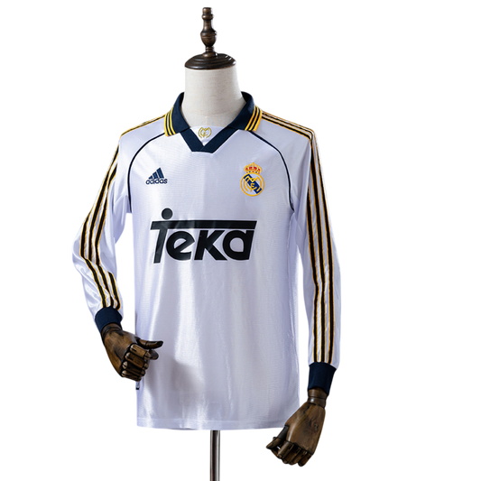 Camiseta Manga Larga Real Madrid 1998/2000 - Local