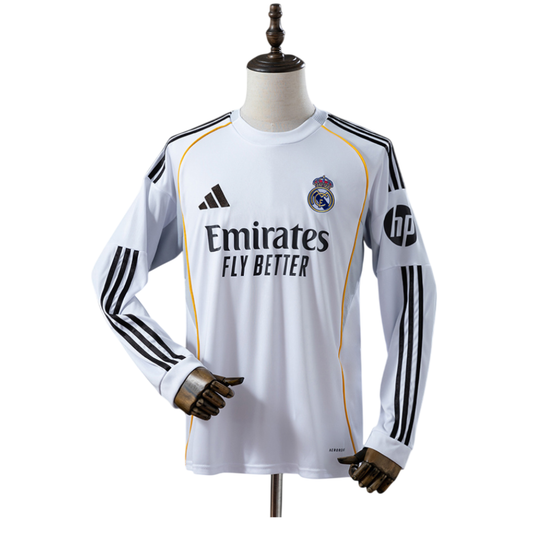Camiseta Manga Larga Real Madrid 2025/2026 - Local