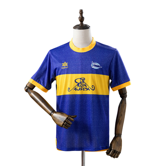 Camiseta Deportivo Alavés 2000/2001 - Local Edición Champions League