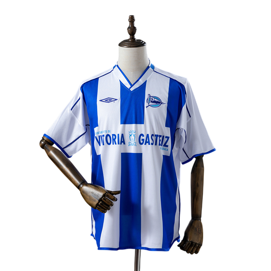 Camiseta Deportivo Alavés 2003/2004 - Local