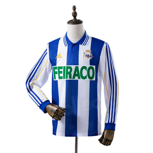 Camiseta Manga Larga RC Deportivo Coruña 1999/2000 - Local