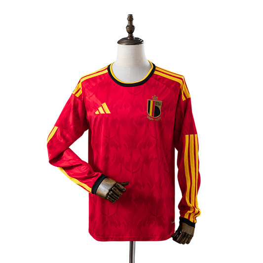 Camiseta Manga Larga Bélgica 2026 - Local