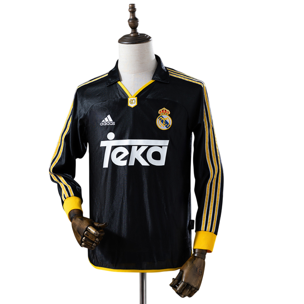 Camiseta Manga Larga Real Madrid 1999/2000 - Visitante