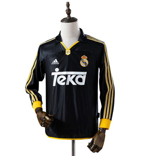 Camiseta Manga Larga Real Madrid 1999/2000 - Visitante