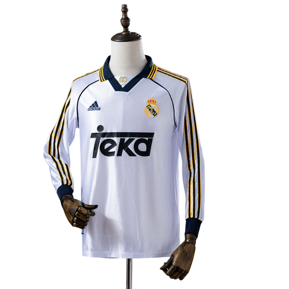 Camiseta Manga Larga Real Madrid 1998/2000 - Local