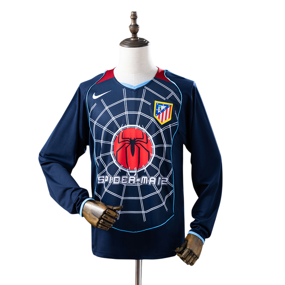 Camiseta Manga Larga Atlético Madrid 2004/2005 - Visitante