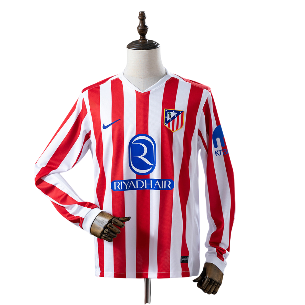 Camiseta Manga Larga Atlético Madrid 2025/2026 - Local