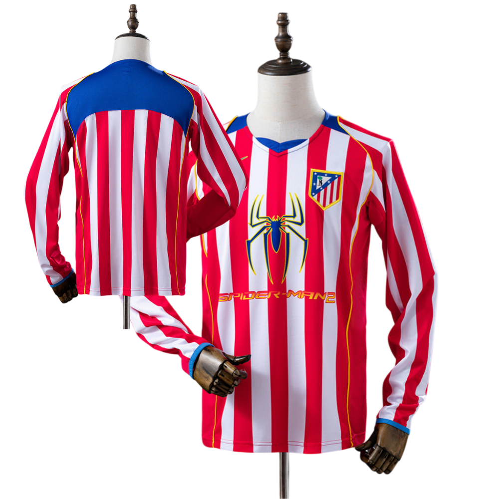 Camiseta Manga Larga Atlético Madrid 2004/2005 - Local
