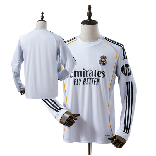 Camiseta Manga Larga Real Madrid 2025/2026 - Local