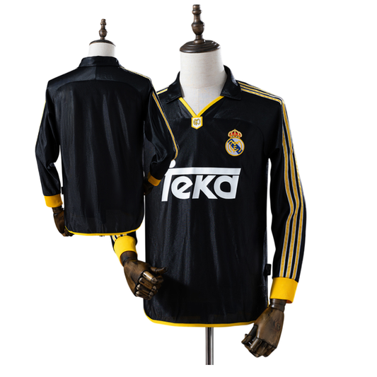Camiseta Manga Larga Real Madrid 1999/2000 - Visitante