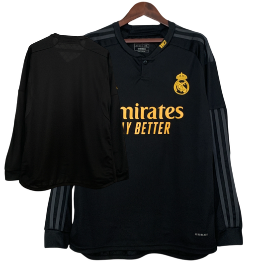 Camiseta Manga Larga Real Madrid 2023/2024 - Tercera Equipación