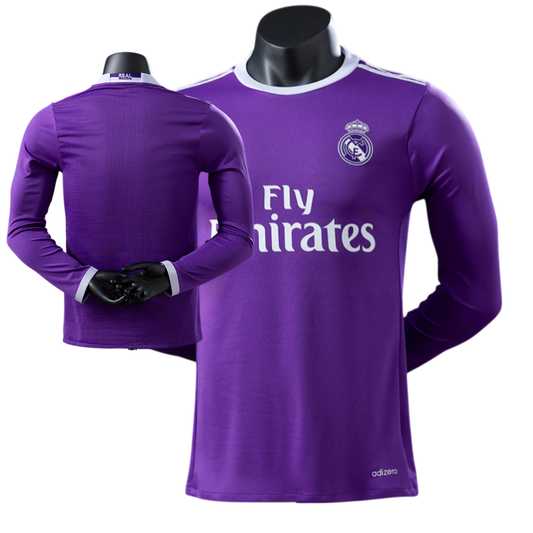 Camiseta Manga Larga Real Madrid 2016/2017 - Visitante