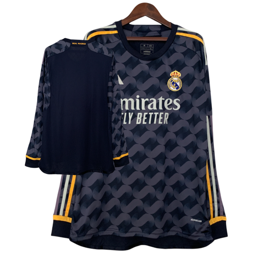 Camiseta Manga Larga Real Madrid 2023/2024 - Visitante