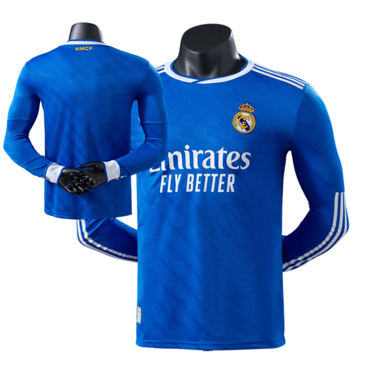 Camiseta Manga Larga Real Madrid 2025/2026 - Tercera Equipación