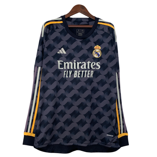 Camiseta Manga Larga Real Madrid 2023/2024 - Visitante