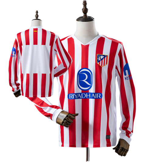 Camiseta Manga Larga Atlético Madrid 2025/2026 - Local