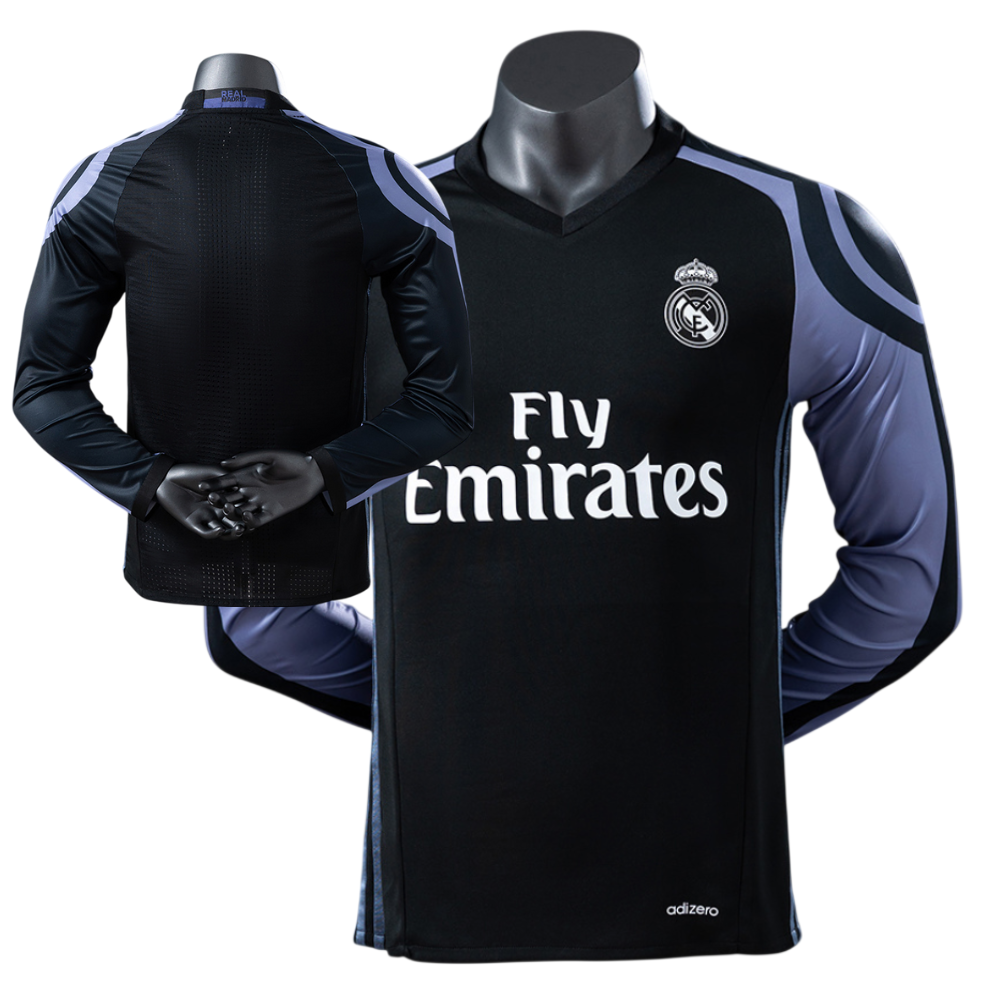 Camiseta Manga Larga Real Madrid 2016/2017 - Tercera Equipación