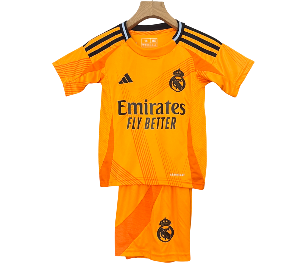 Conjunto Niño/a Real Madrid 2024/2025 - Visitante