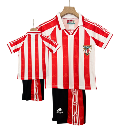 Conjunto Niño/a Athletic Bilbao 1995/1997 - Local Edición 100 Aniversario San Mamés