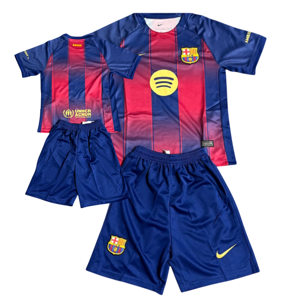 Conjunto Niño/a FC Barcelona 2025/2026 - Local
