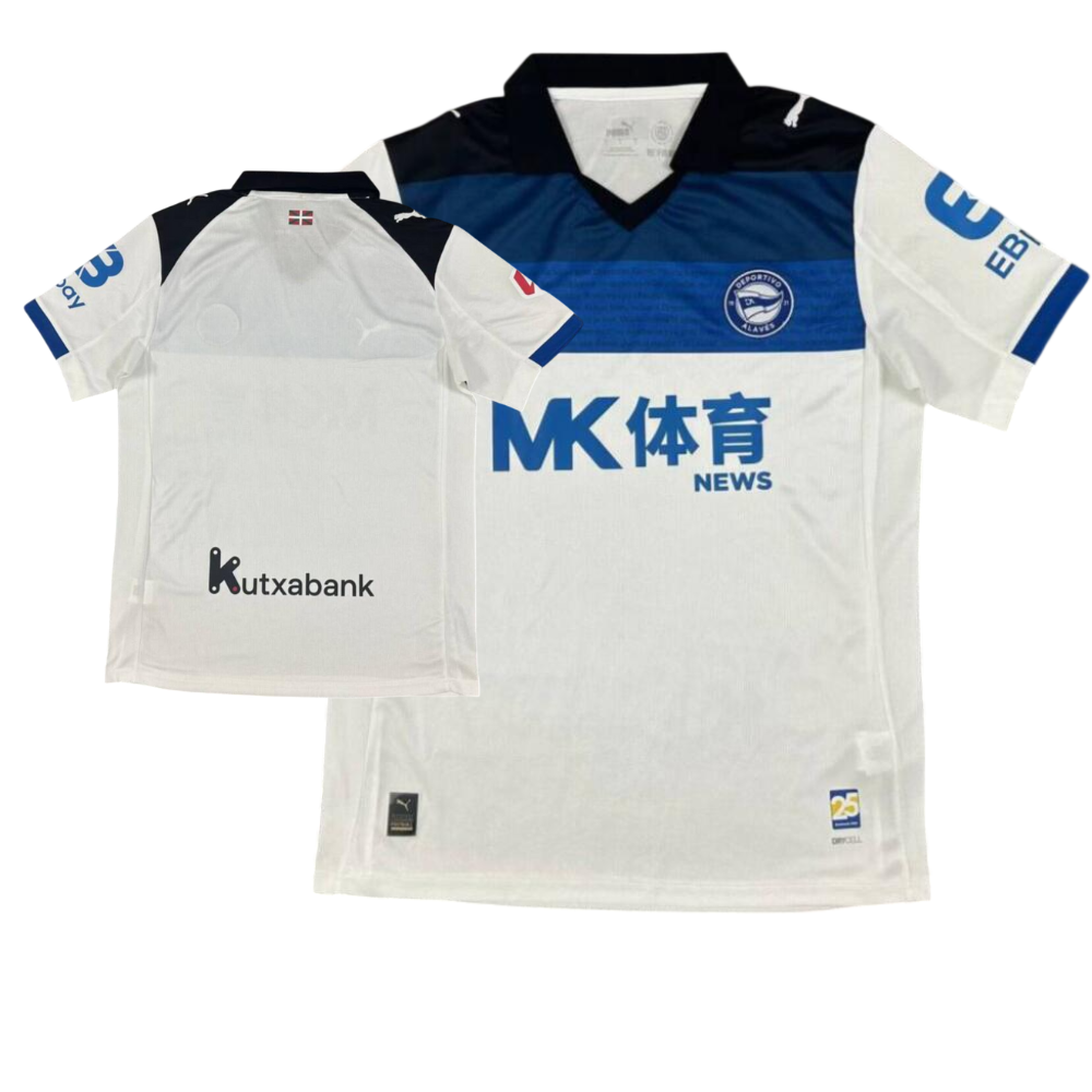 Camiseta Deportivo Alavés 2025/2026 - Visitante