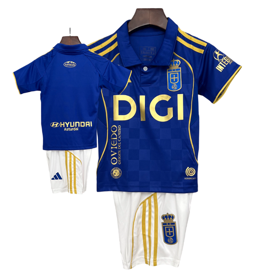 Conjunto Niño/a Real Oviedo 2025/2026 - Local