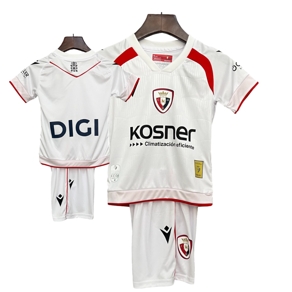 Conjunto Niño/a CA Osasuna 2025/2026 - Visitante