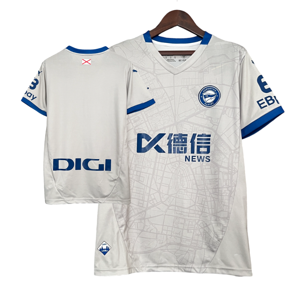 Camiseta Deportivo Alavés 2024/2025 - Visitante
