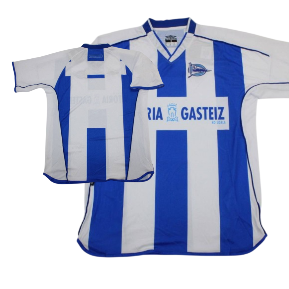 Camiseta Deportivo Alavés 2003/2004 - Local