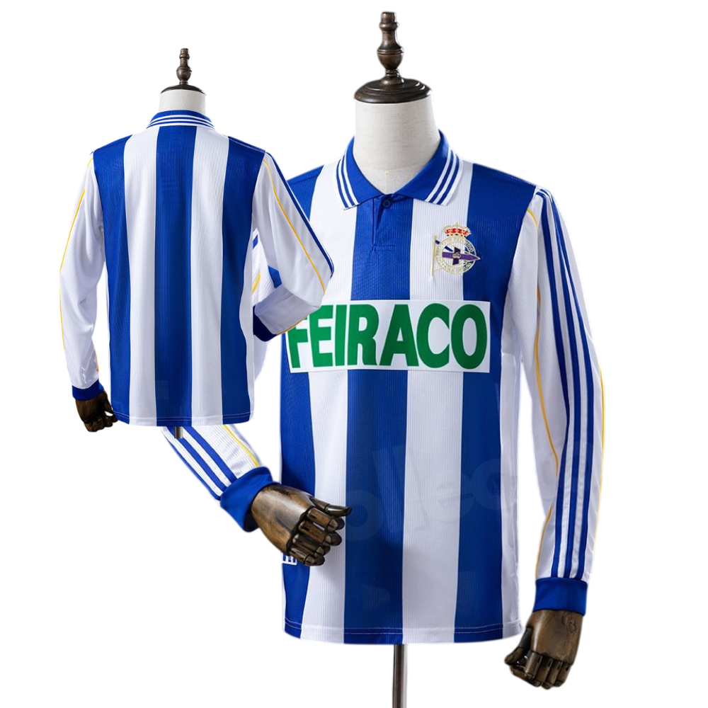 Camiseta Manga Larga RC Deportivo Coruña 1999/2000 - Local
