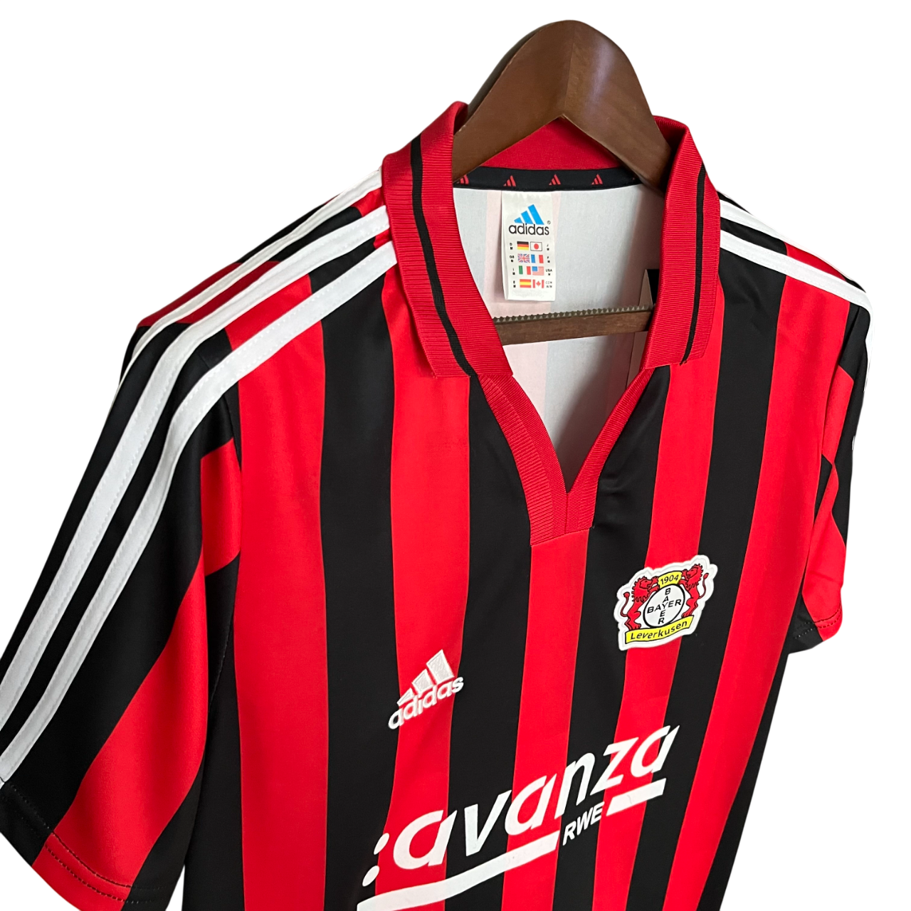 Camiseta Bayer 04 Leverkusen 2000/2001 - Local
