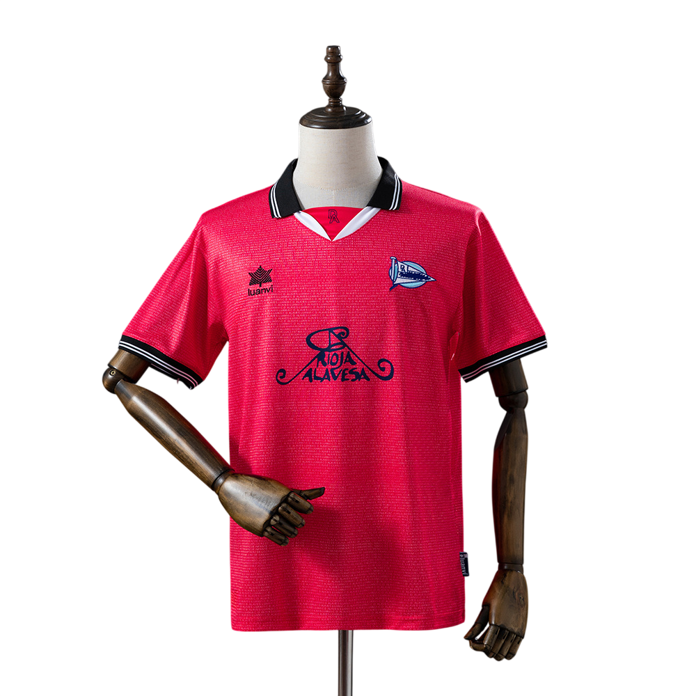 Camiseta Deportivo Alavés 2000/2001 - Visitante Edición Champions League