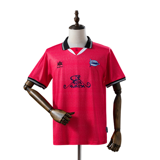 Camiseta Deportivo Alavés 2000/2001 - Visitante Edición Champions League