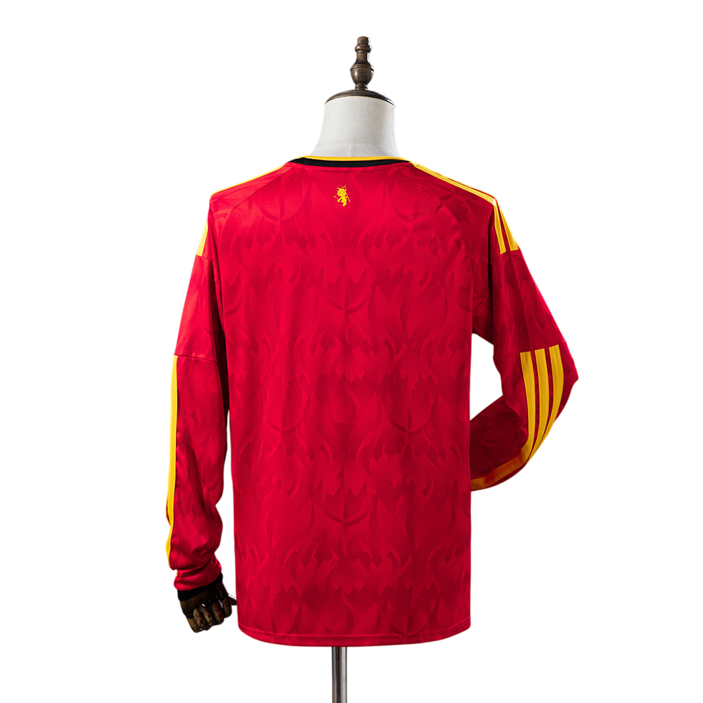 Camiseta Manga Larga Bélgica 2026 - Local