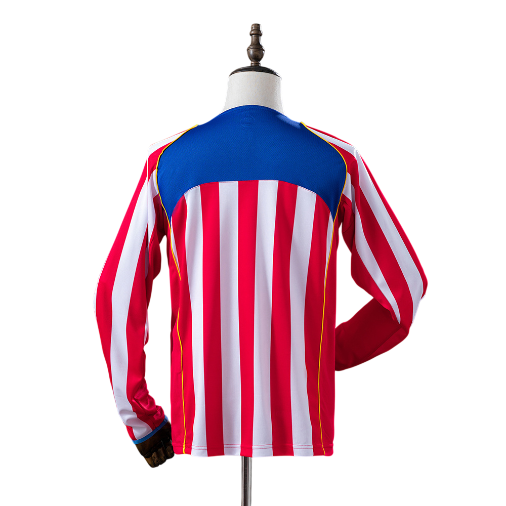 Camiseta Manga Larga Atlético Madrid 2004/2005 - Local