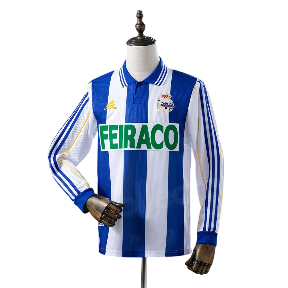Camiseta Manga Larga RC Deportivo Coruña 1999/2000 - Local