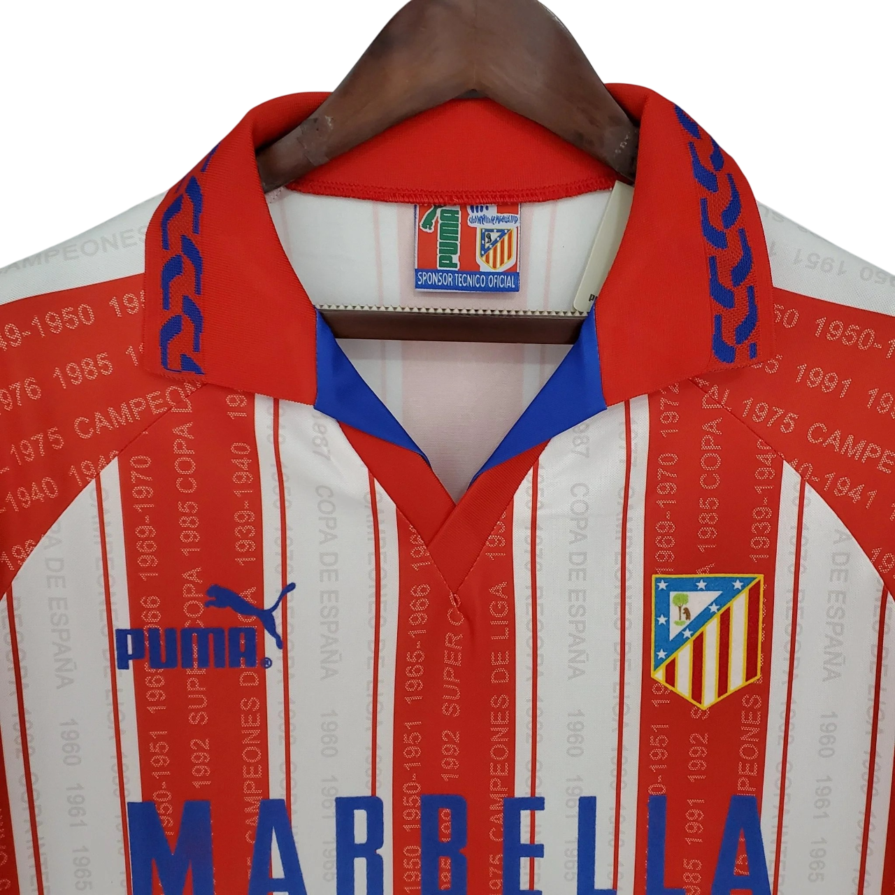 Camiseta Atlético Madrid 1995/1996 - Local
